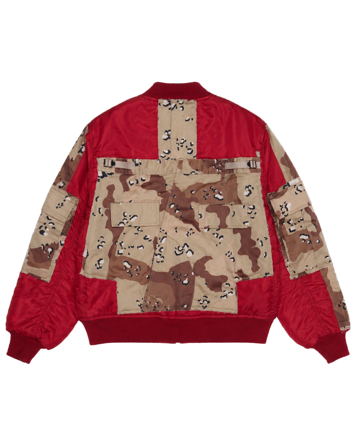 Desert Camo Cargo Bomber Jacket