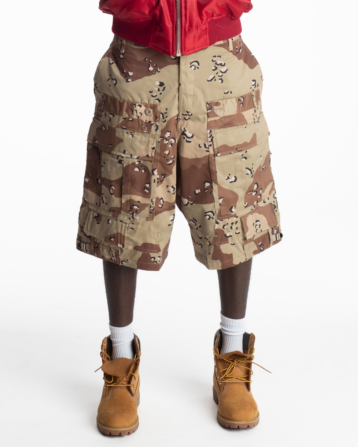 Desert Rework Camo Cargo Shorts