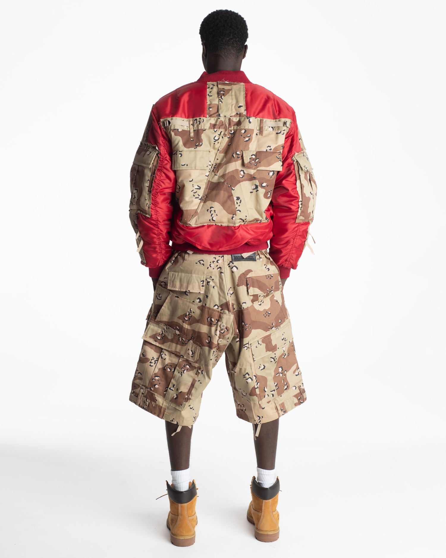 Desert Rework Camo Cargo Shorts