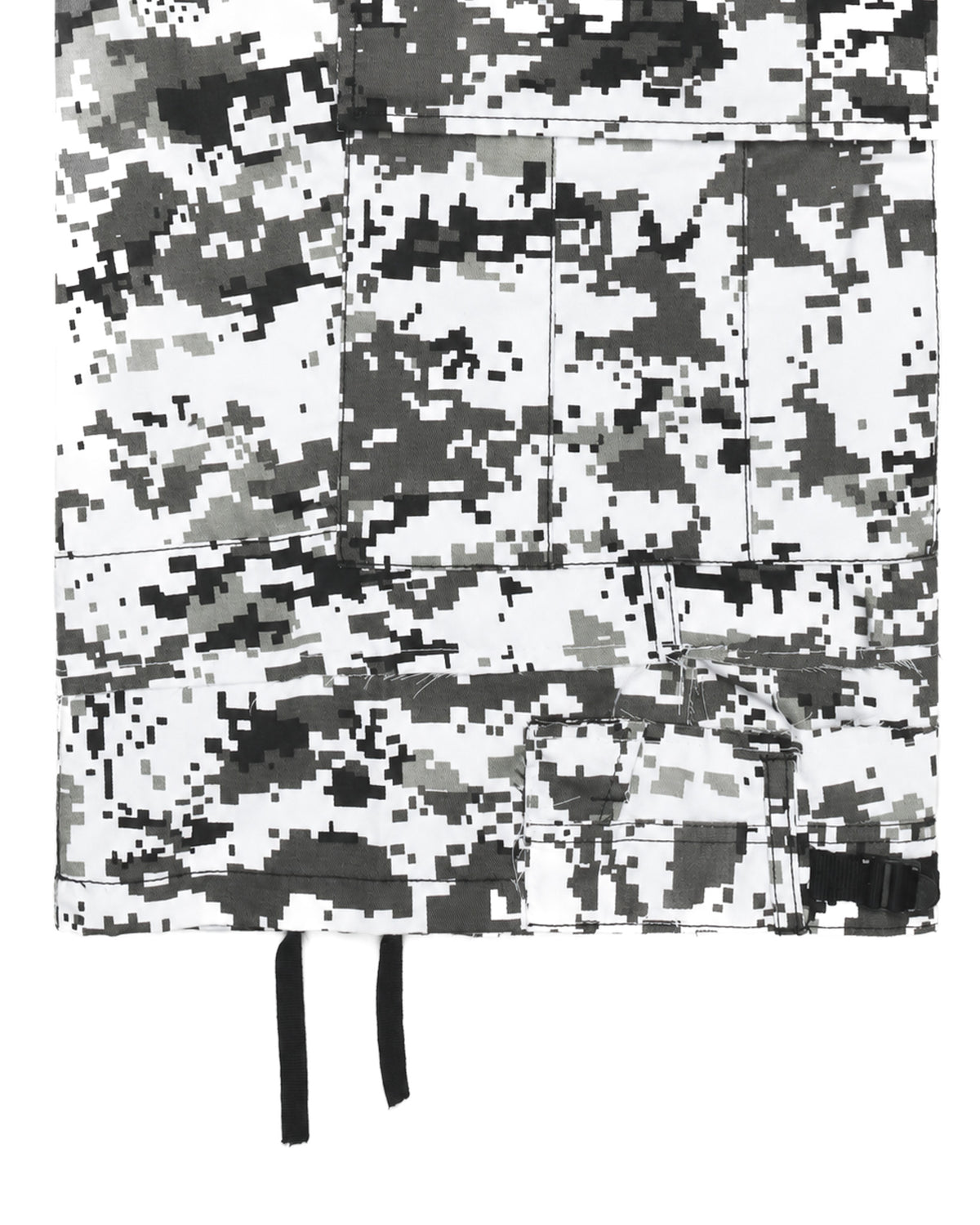White Digital Rework Camo Cargo Pants