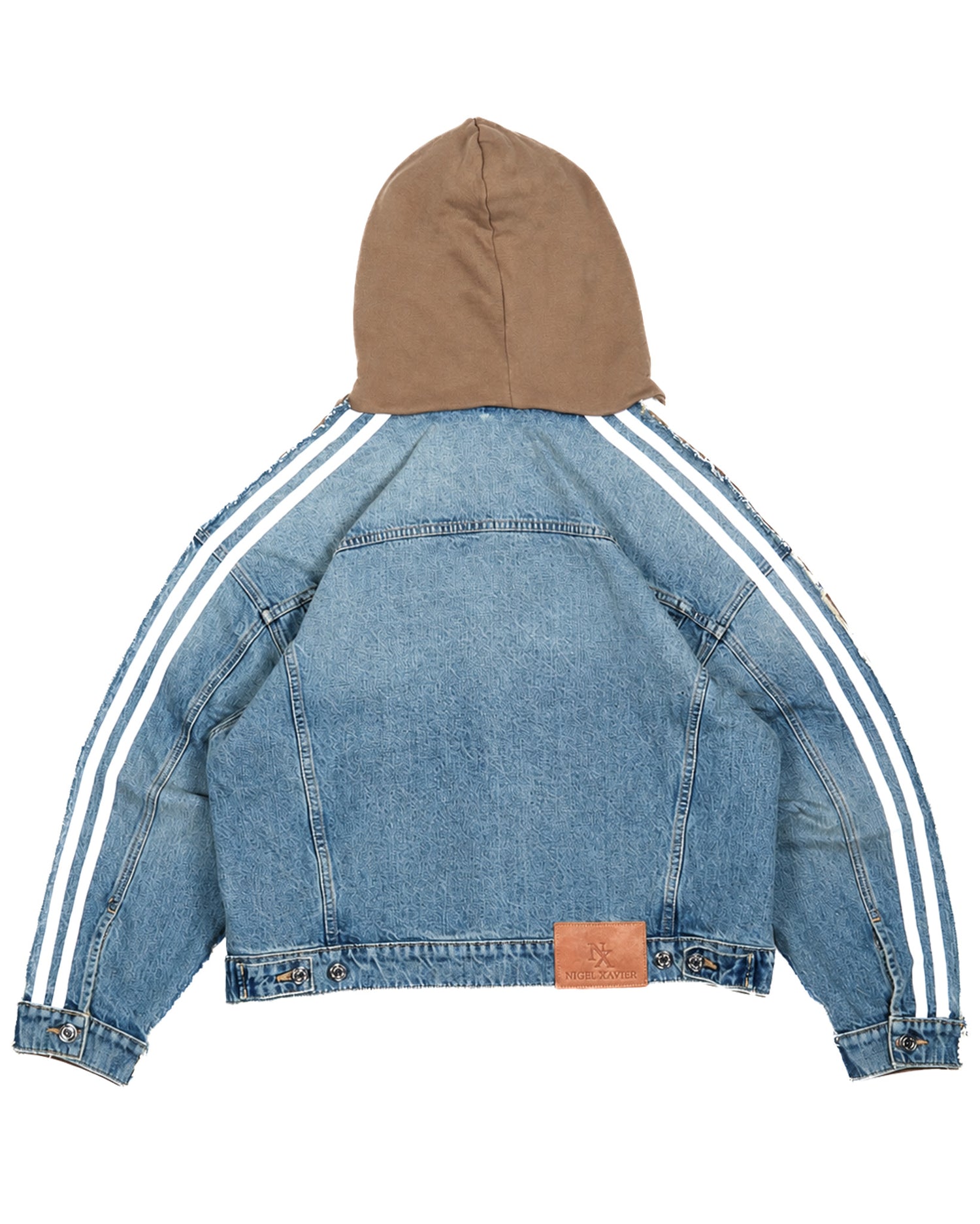 Tan Hybrid Hoodie