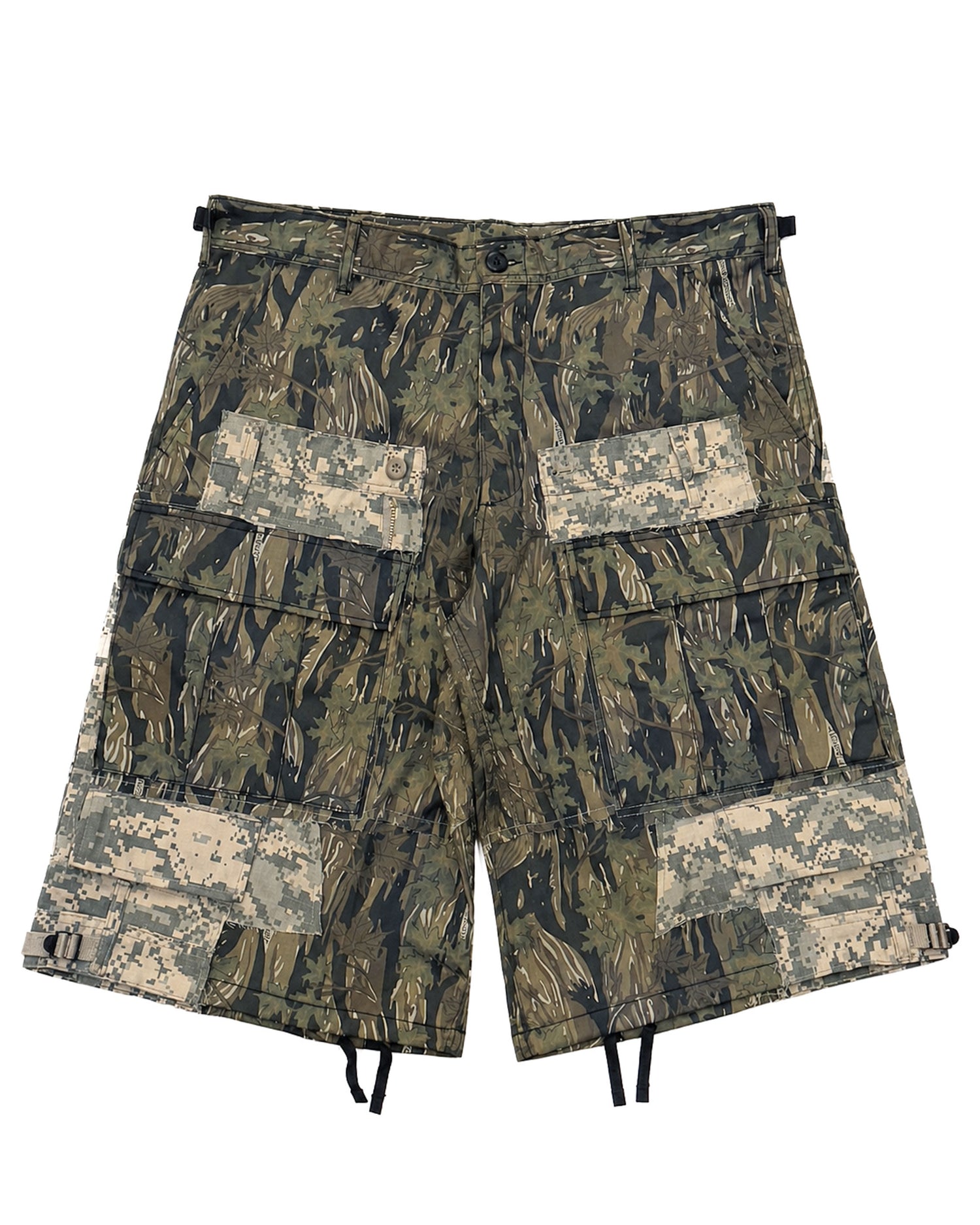 Smokey Branch/Acu Digital Rework Camo Cargo Shorts