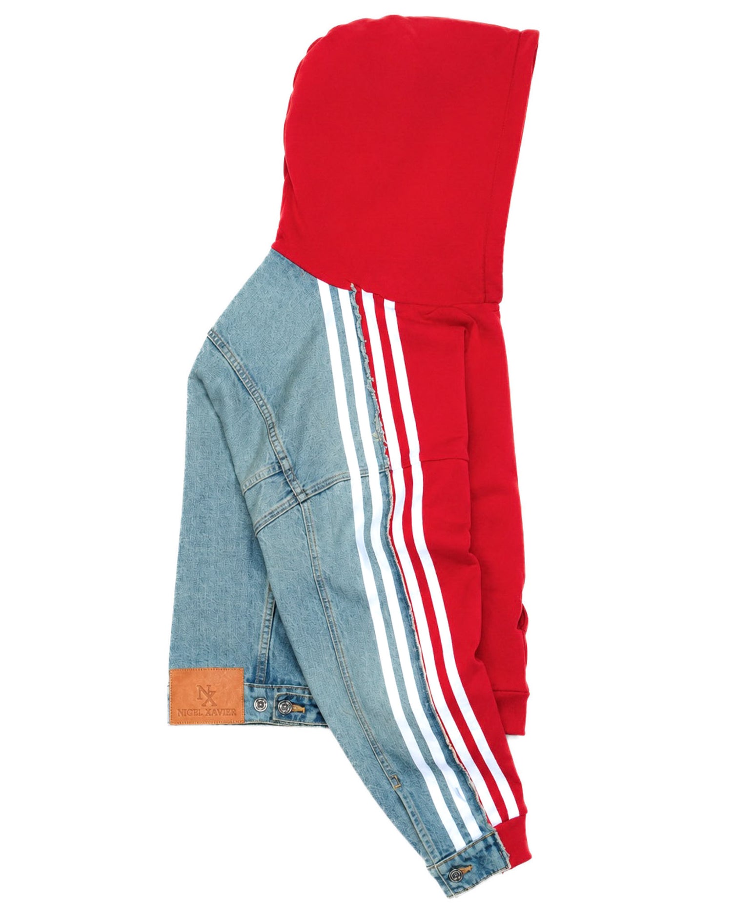 Red Hybrid Hoodie
