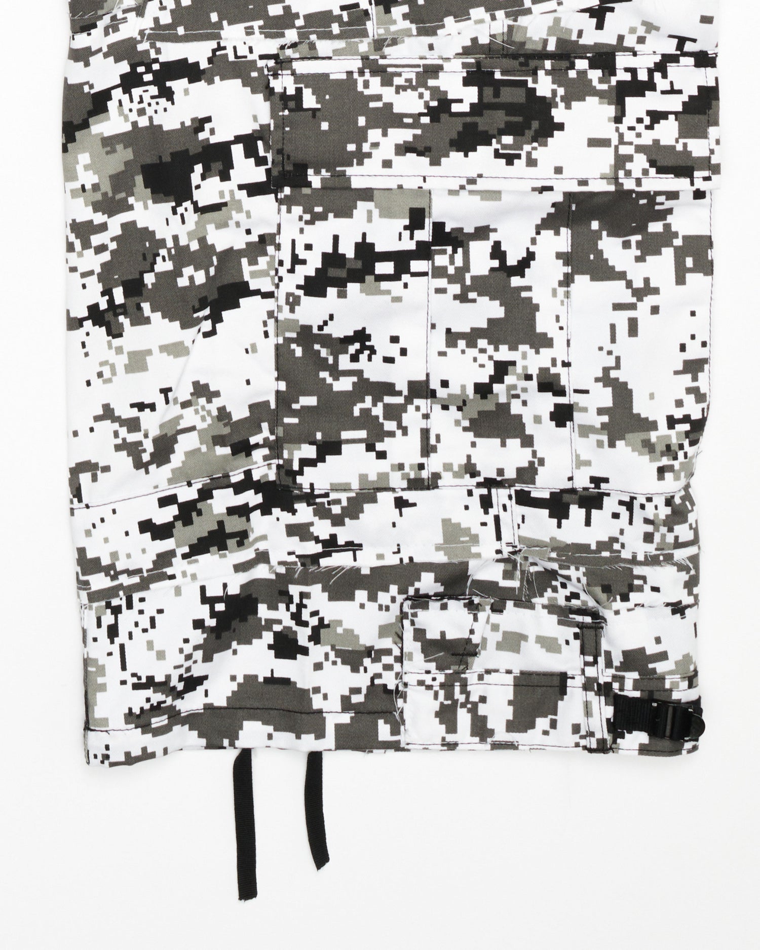 White Digital Rework Camo Cargo Pants