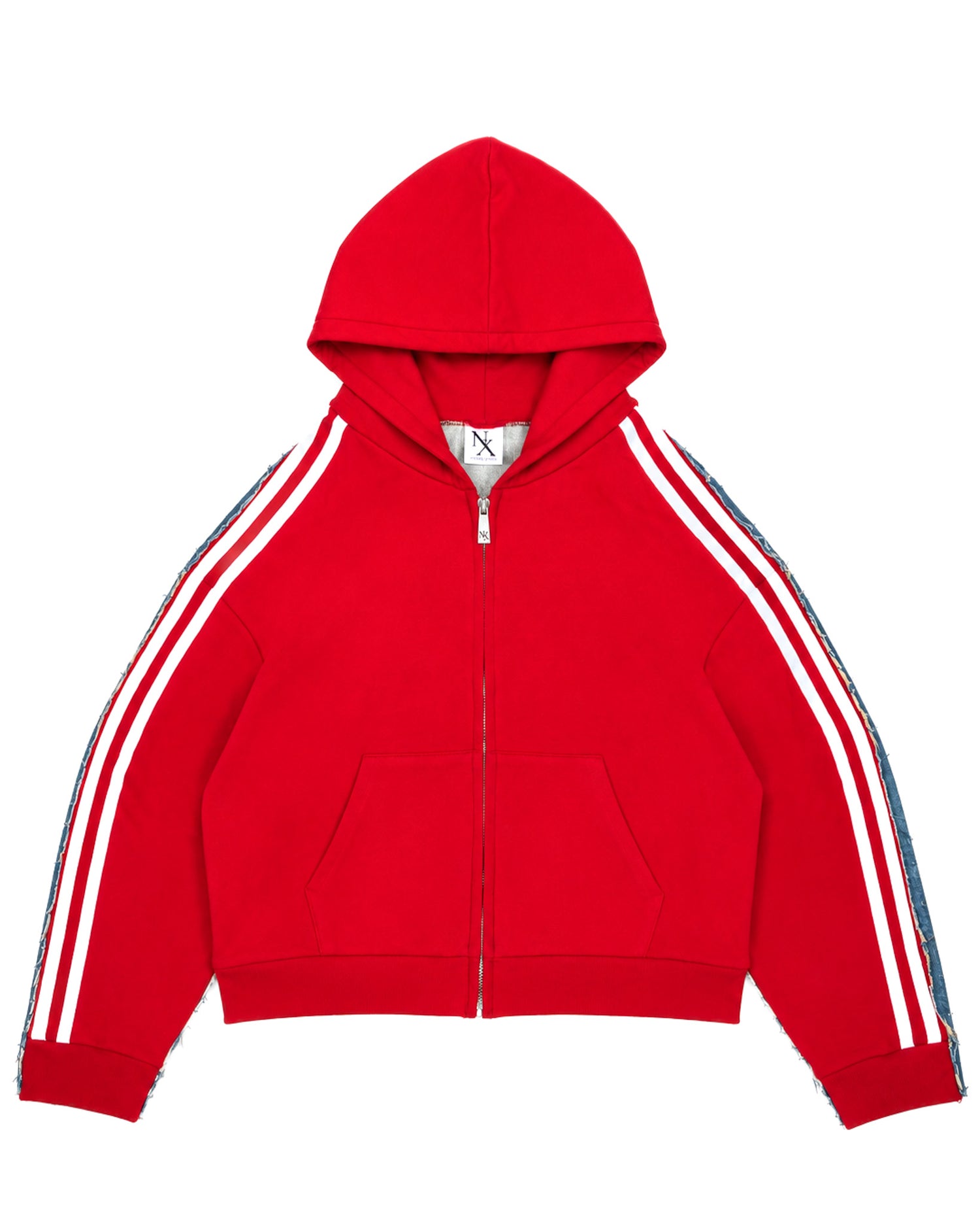 Red Hybrid Hoodie