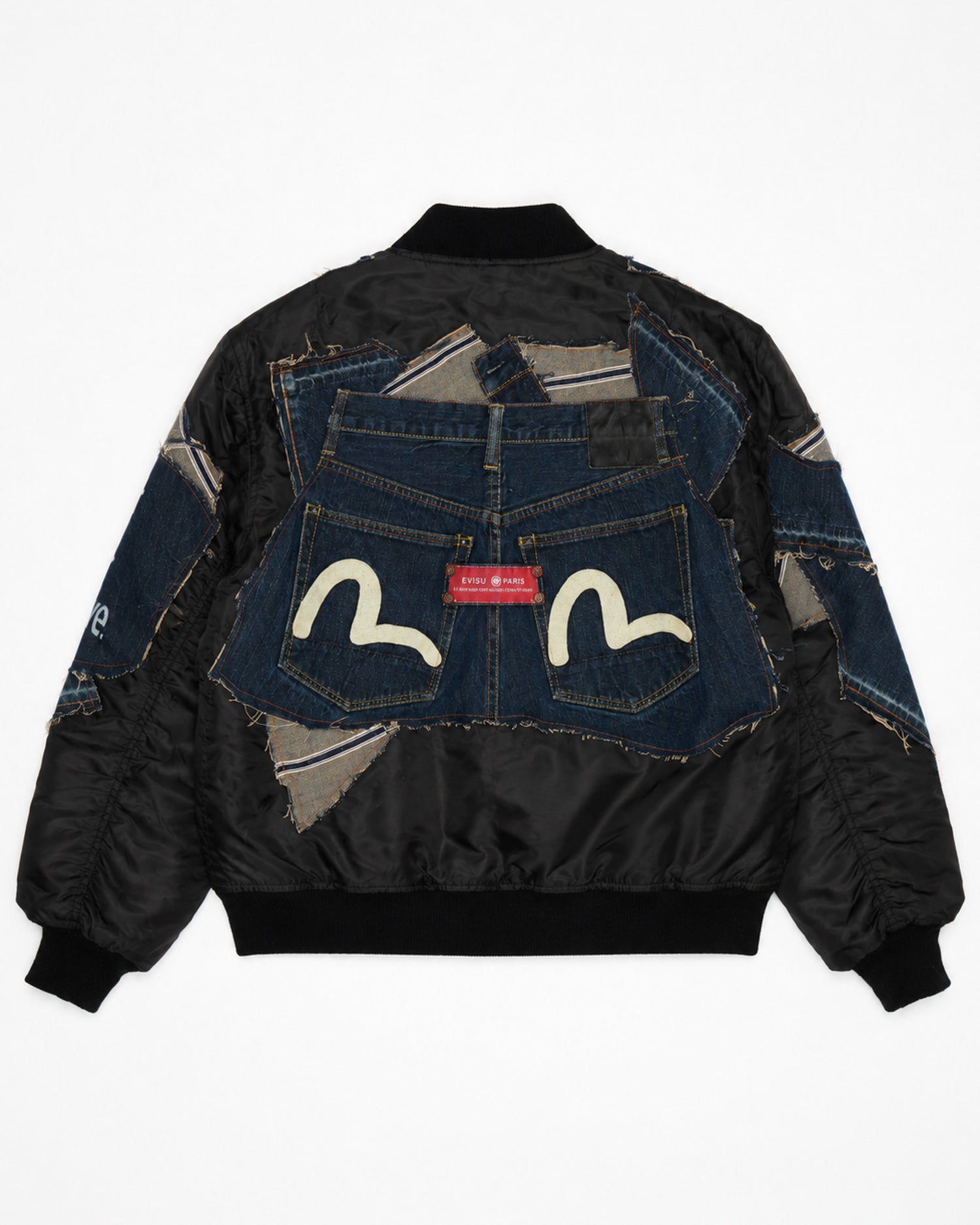 Evisu Denim Bomber Jacket