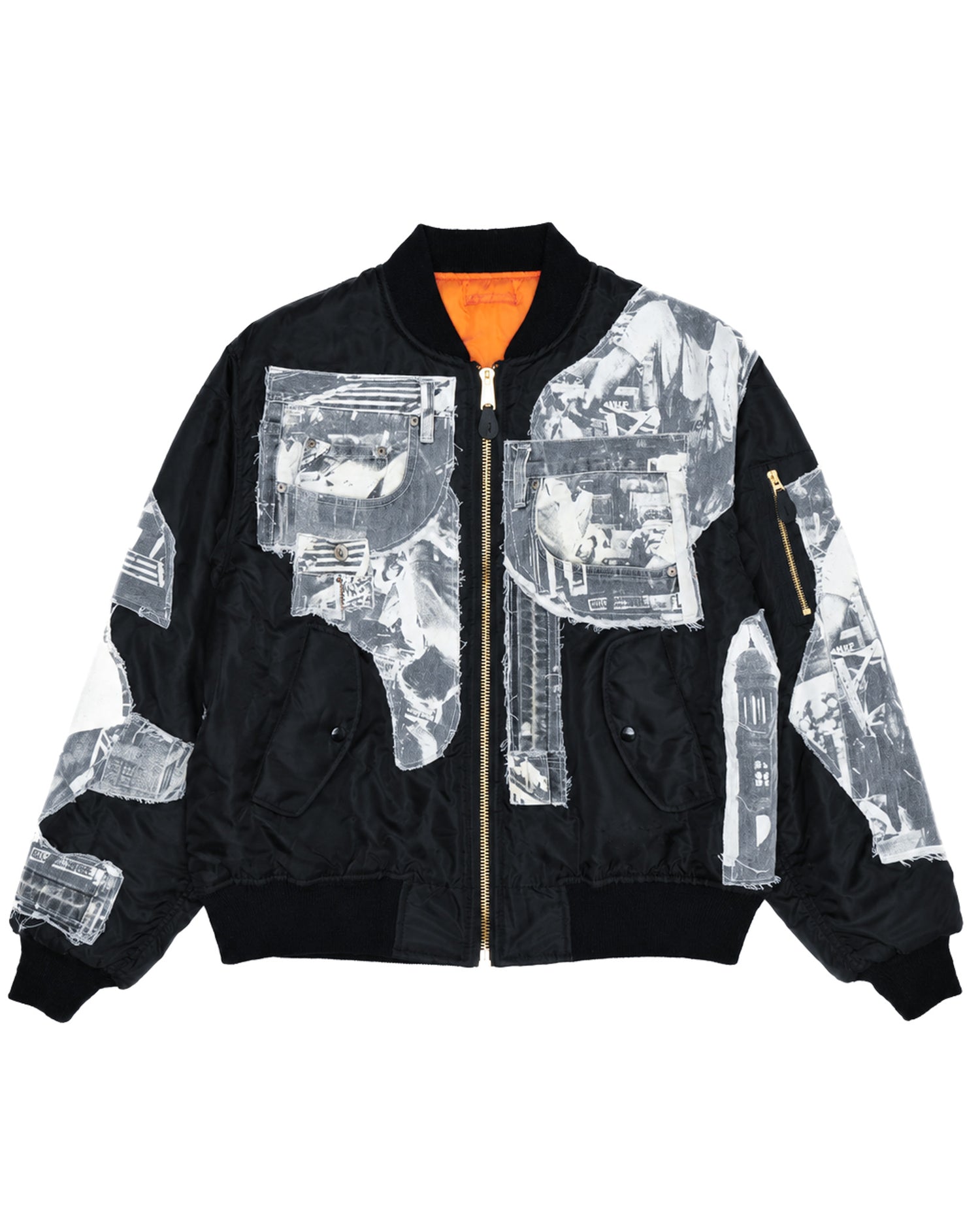 Pepe Denim Bomber Jacket