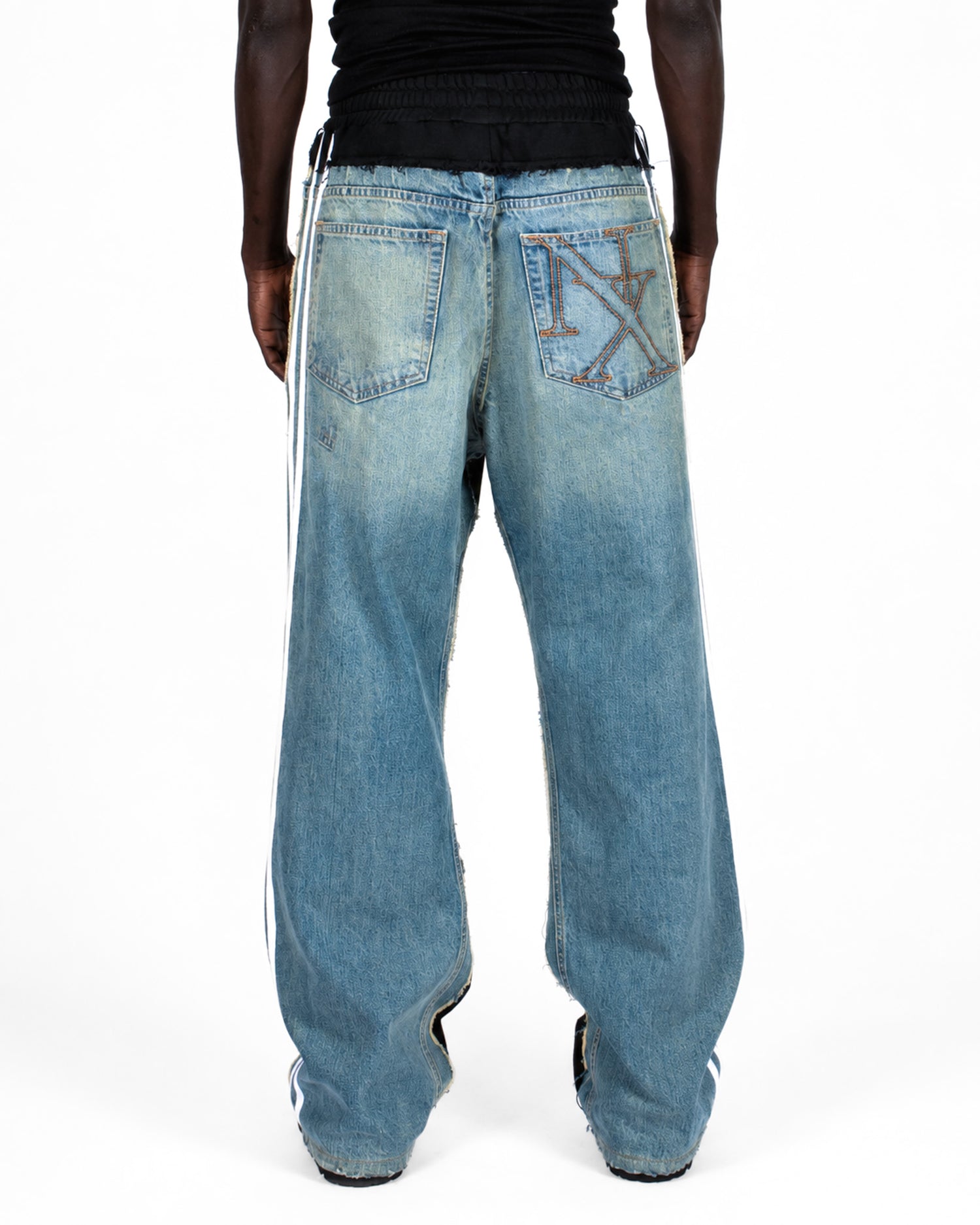 Black Hybrid Sweatpants