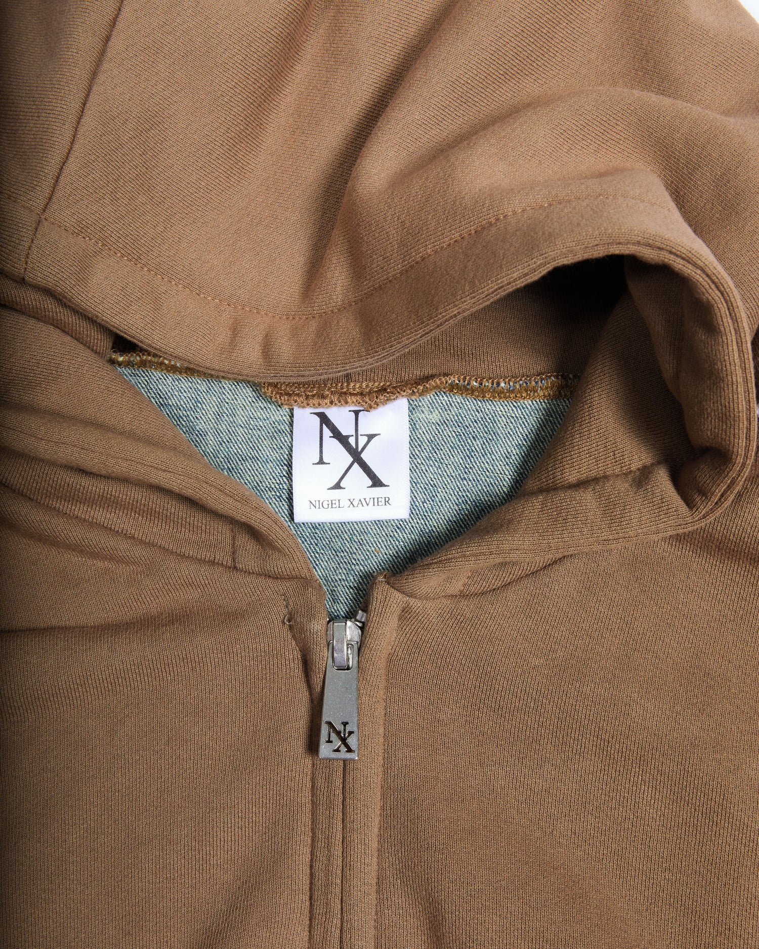 Tan Hybrid Hoodie