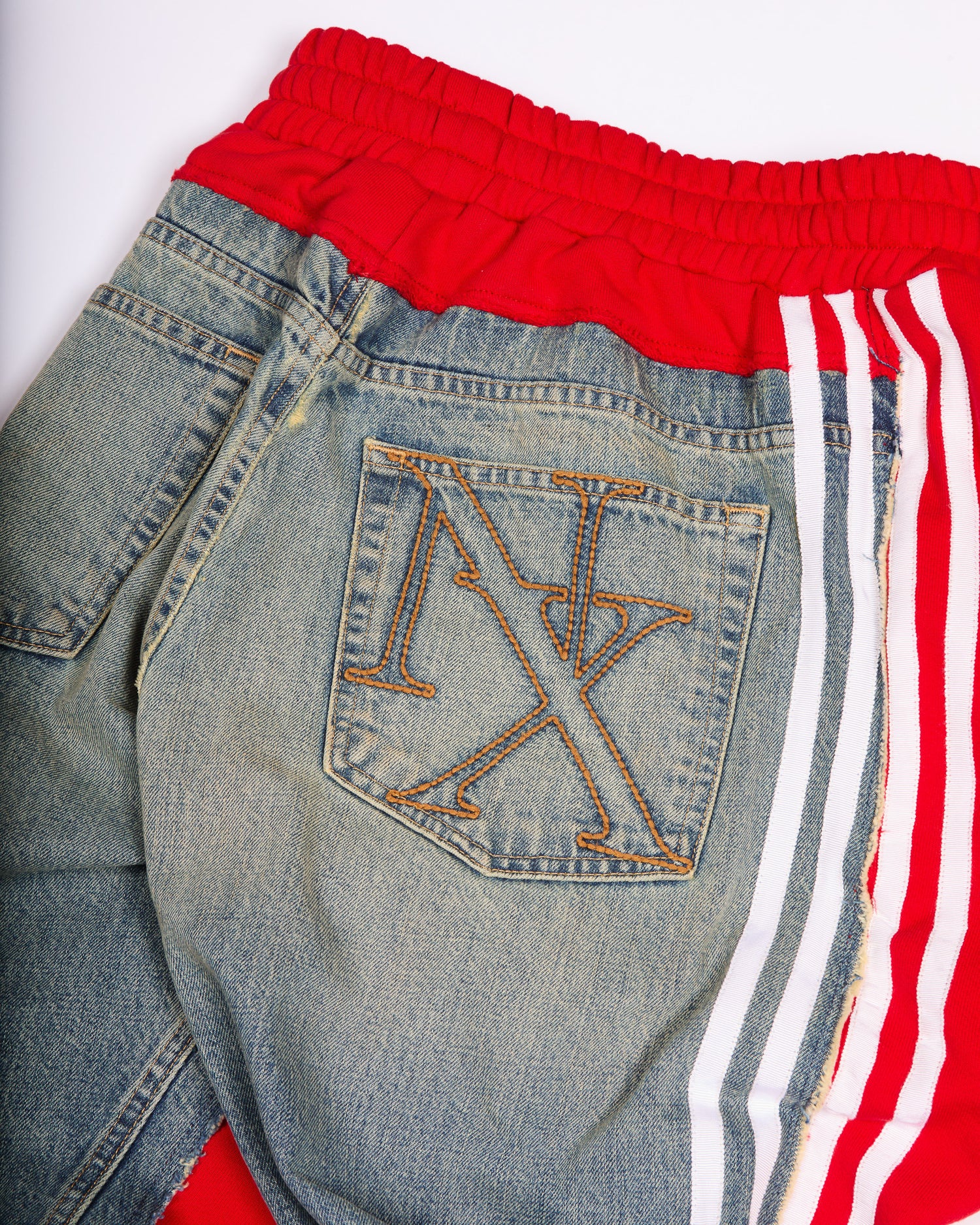 Red Hybrid Sweatpants