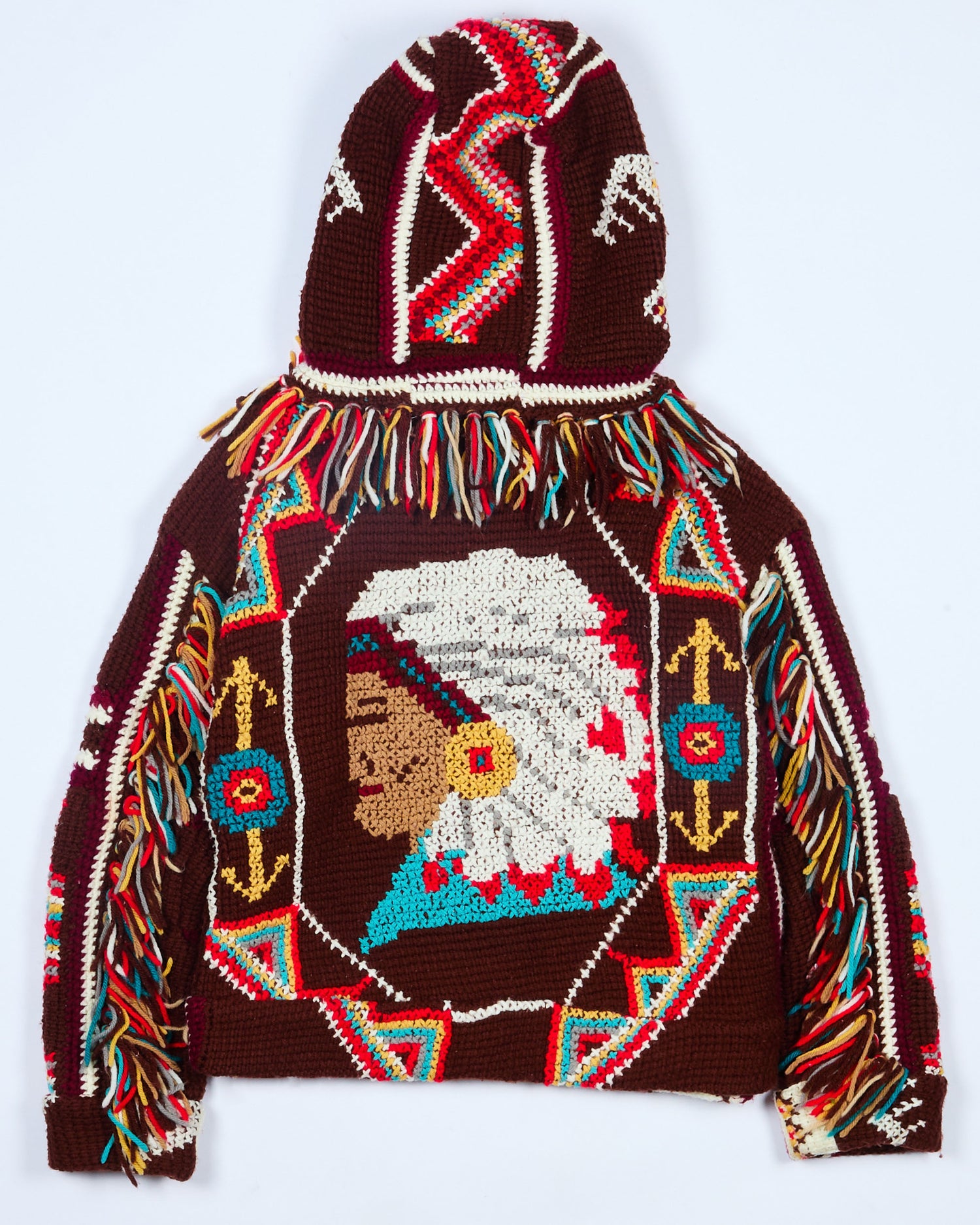 Chieftain Crochet Zip-Up Hoodie