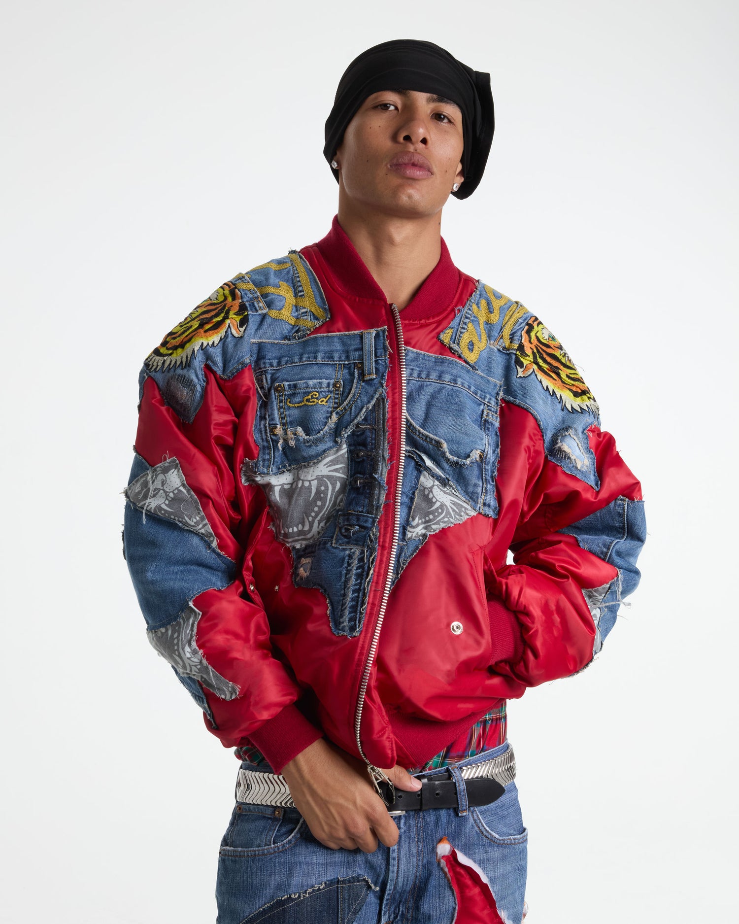 Ed Hardy Tiger Bomber Jacket