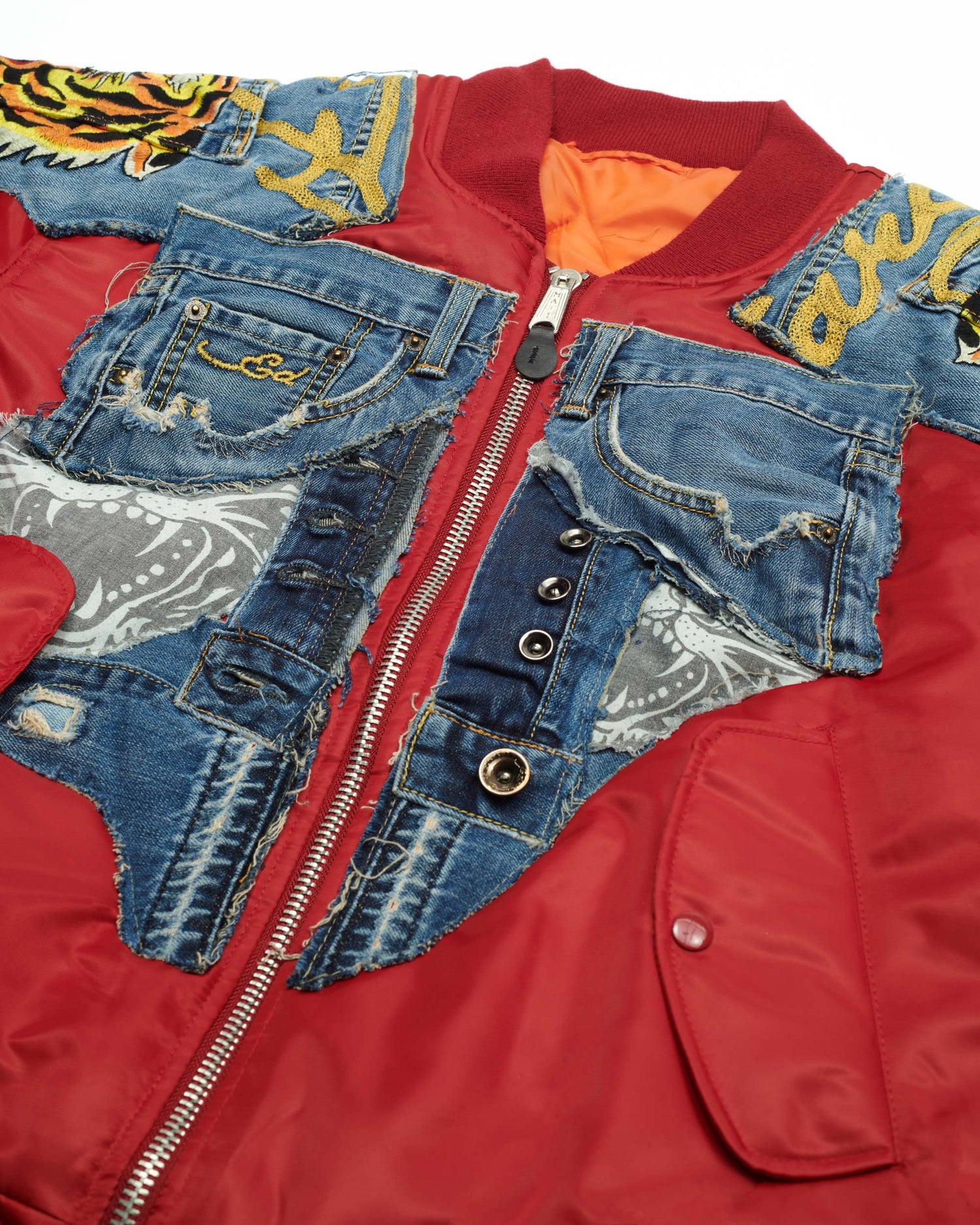 Ed Hardy Tiger Bomber Jacket