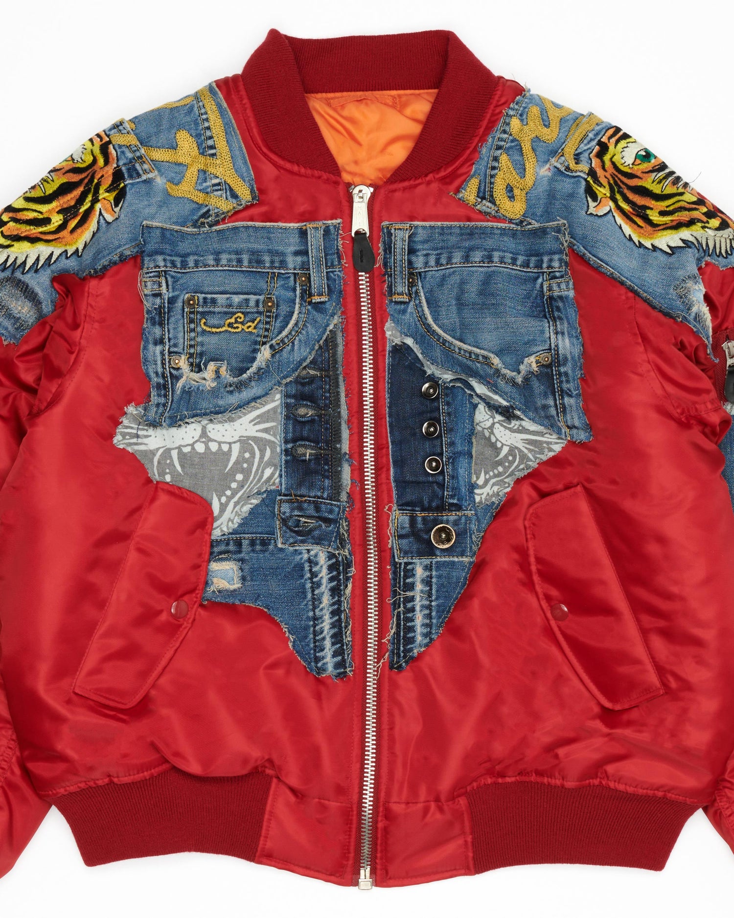 Ed Hardy Tiger Bomber Jacket