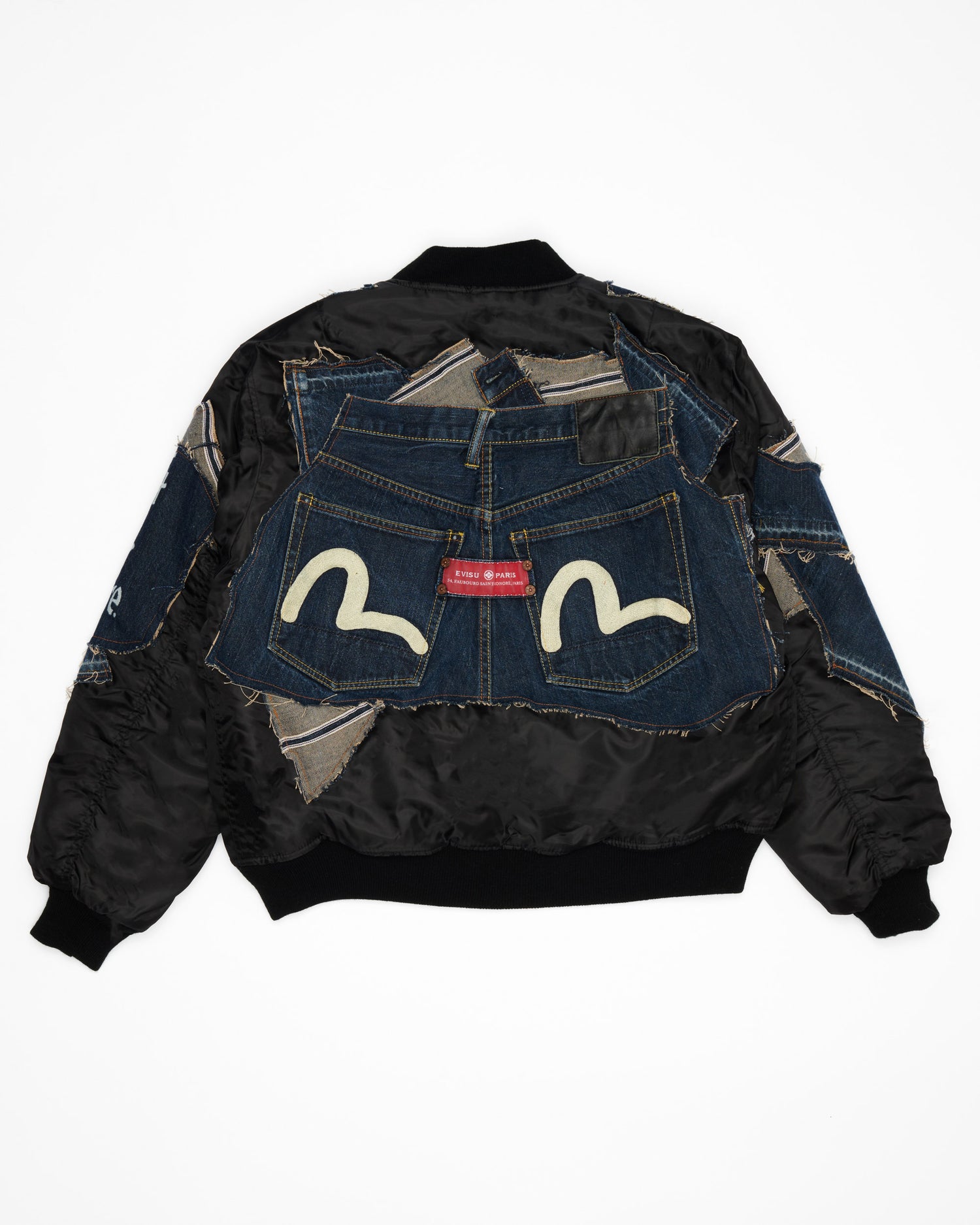 Evisu Denim Bomber Jacket