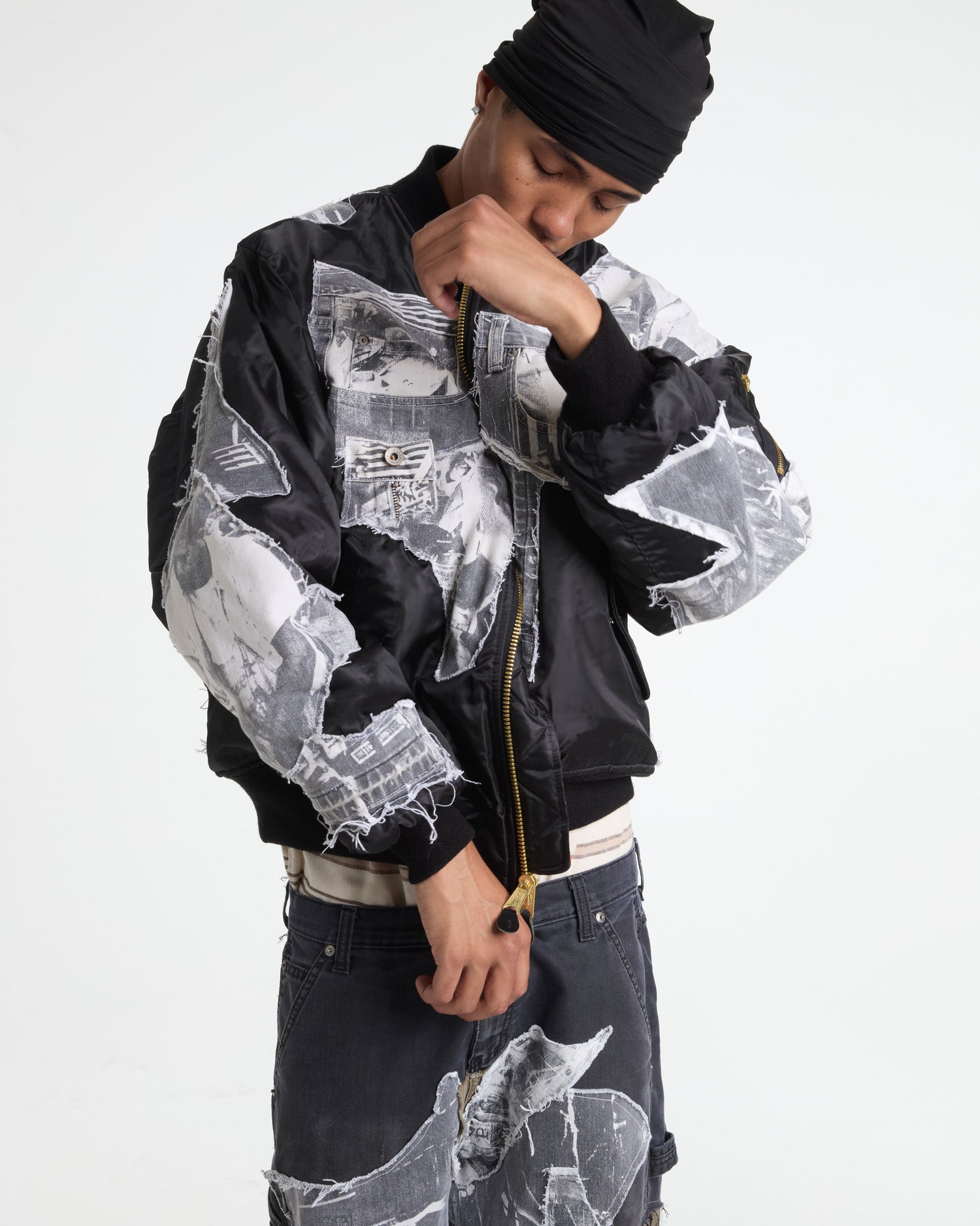 Pepe Denim Bomber Jacket