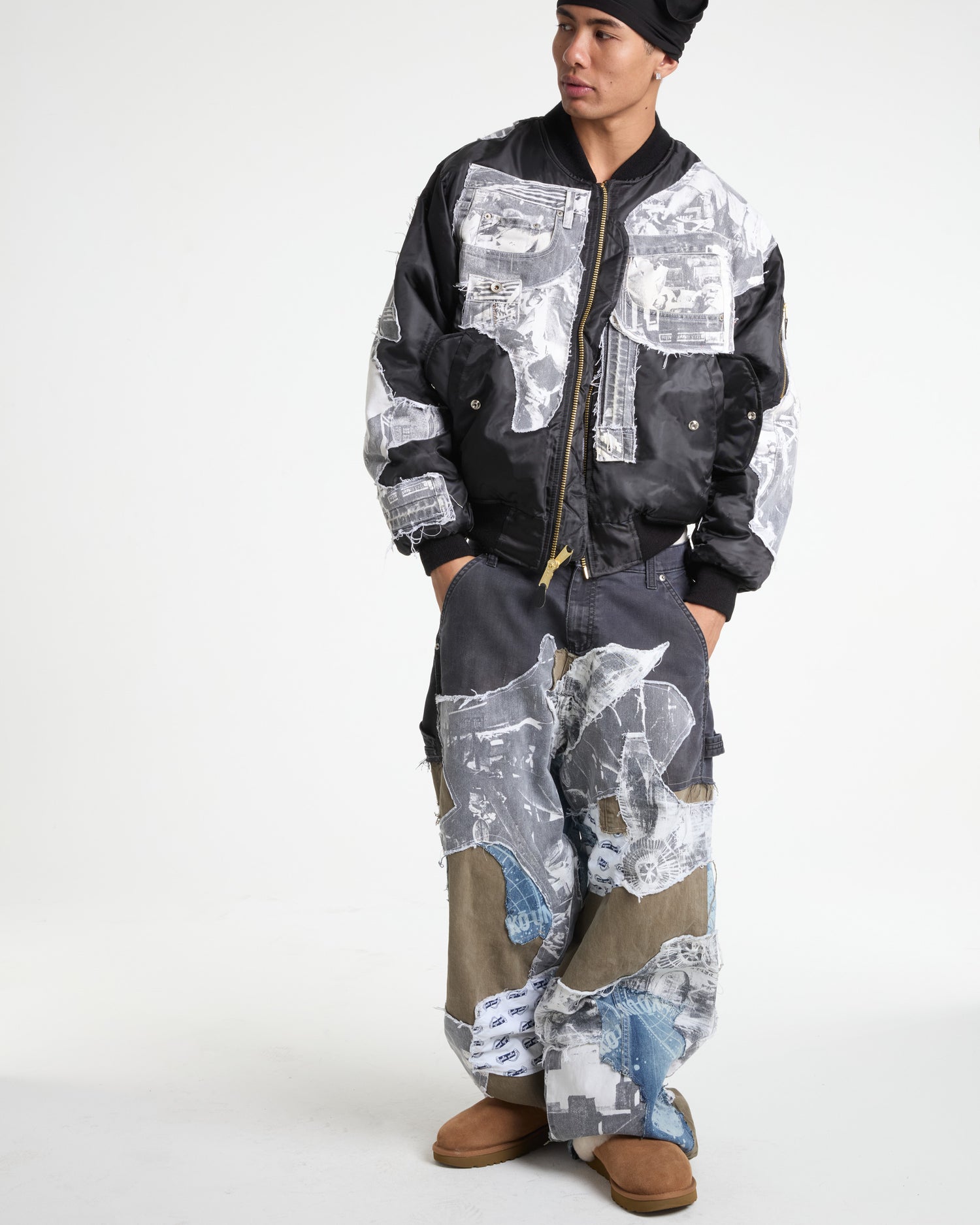 Pepe Denim Bomber Jacket