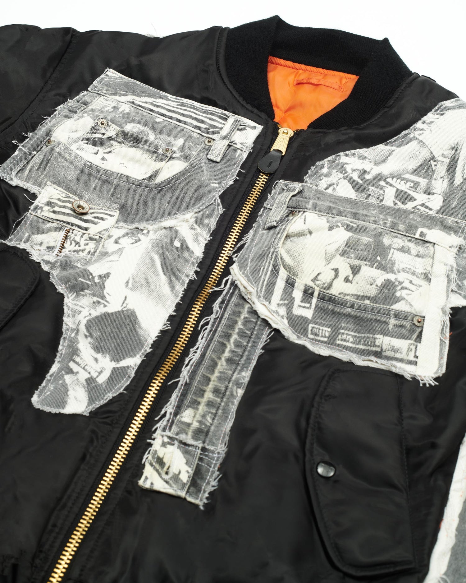 Pepe Denim Bomber Jacket
