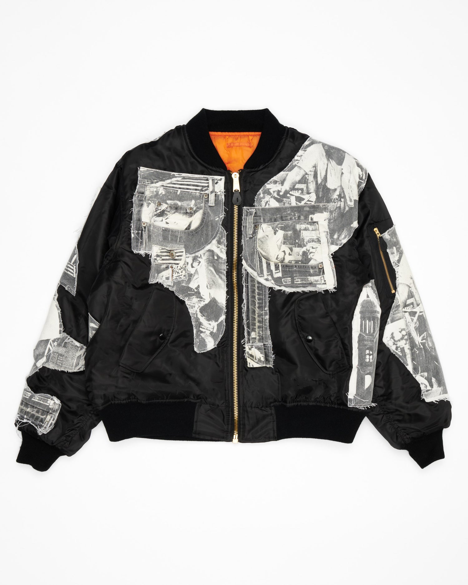 Pepe Denim Bomber Jacket