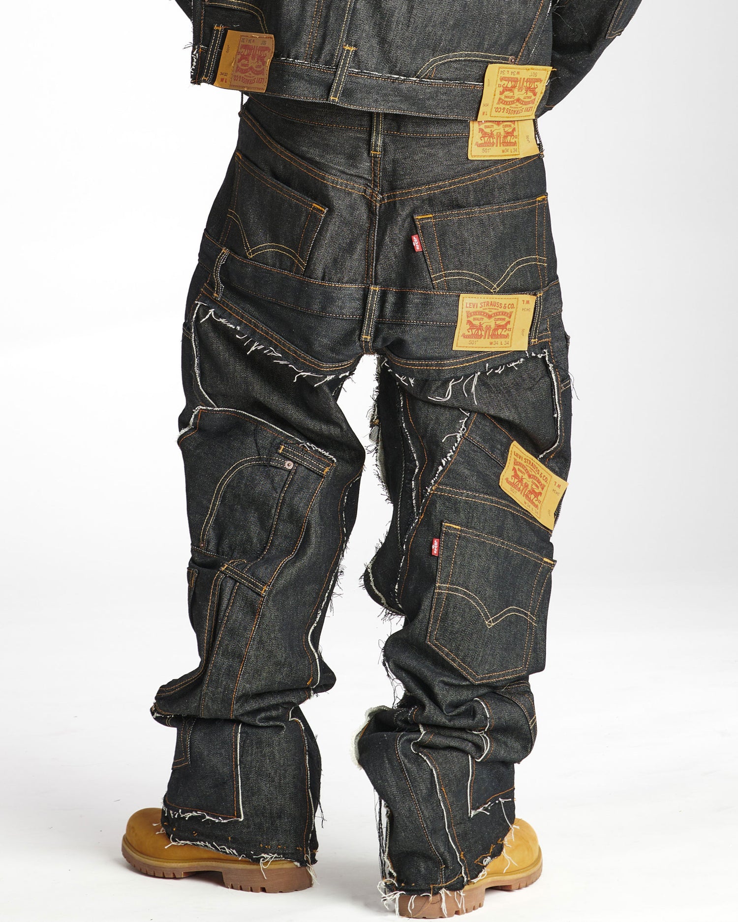 Raw Rework Denim Jeans