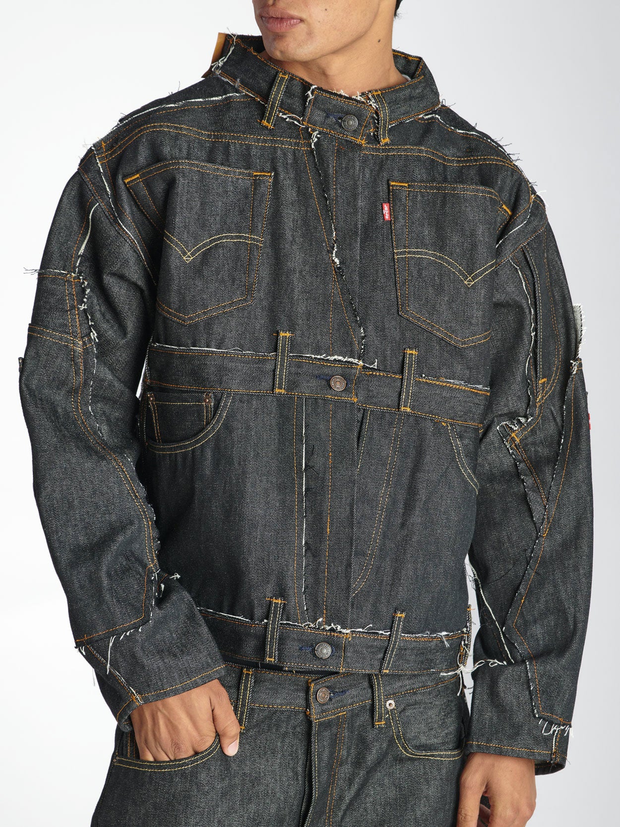 Raw Rework Denim Jacket