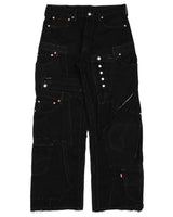Black Rework Denim Jeans