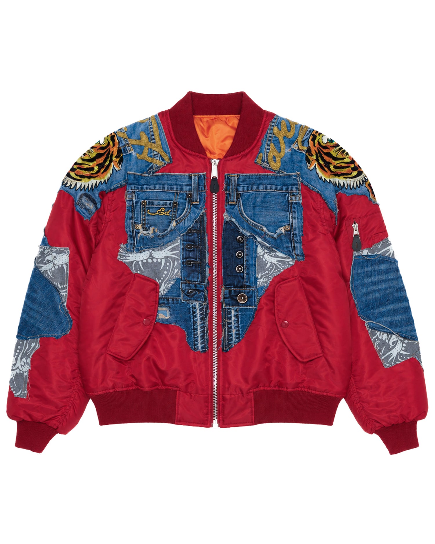 Ed Hardy Tiger Bomber Jacket