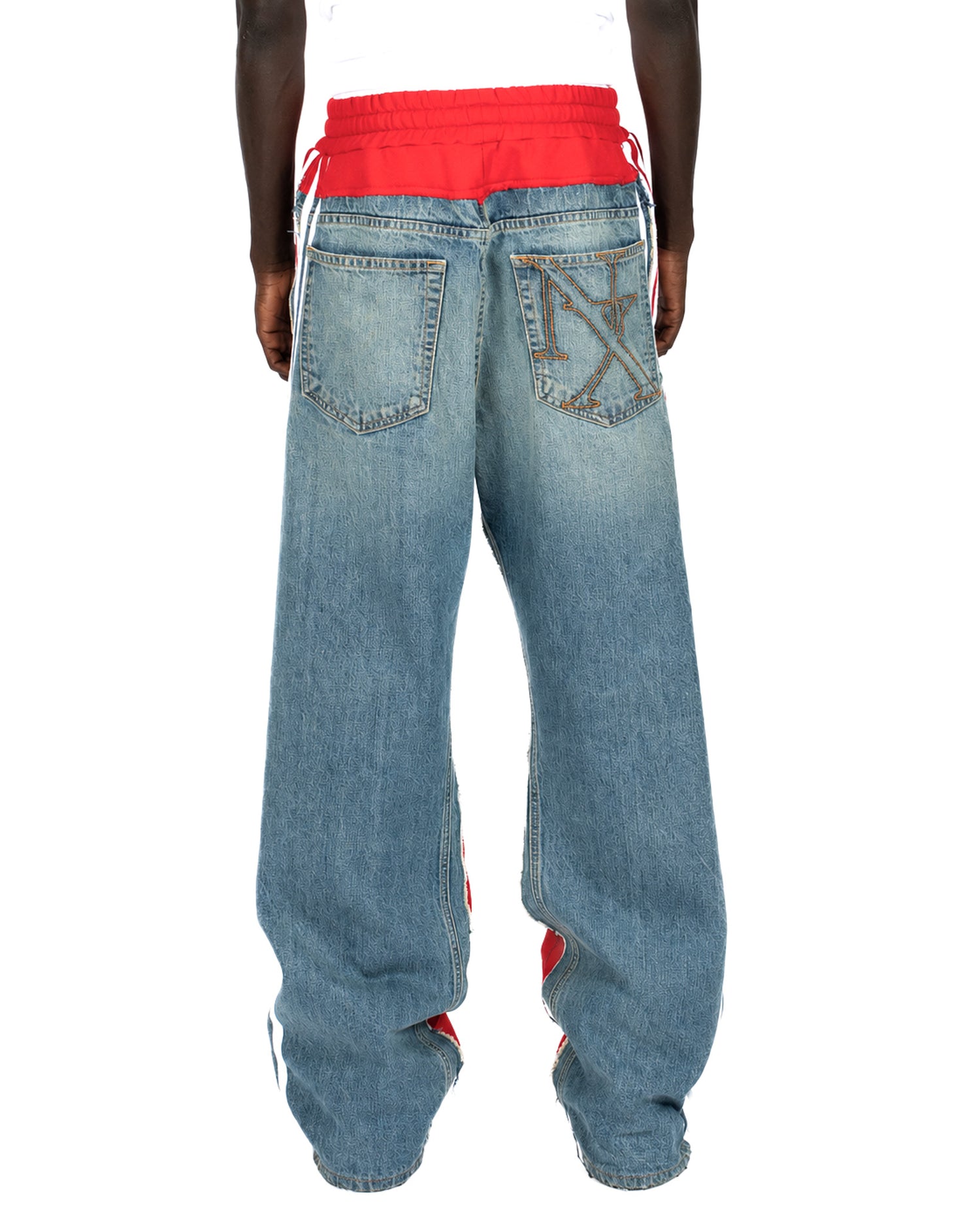 Red Hybrid Sweatpants