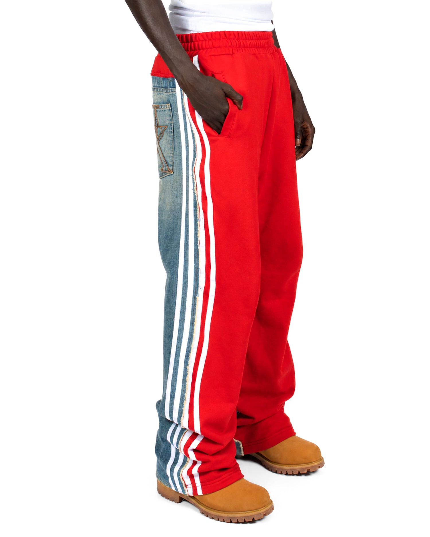 Red Hybrid Sweatpants