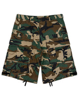 Woodland Rework Camo Cargo Shorts