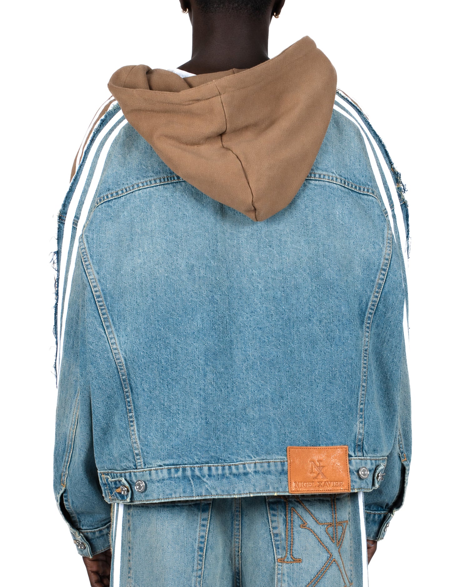 Tan Hybrid Hoodie