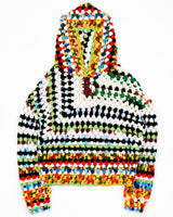 Multicolored Crochet Pullover