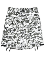 White Digital Rework Camo Cargo Shorts