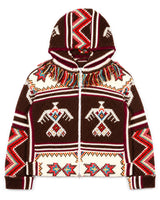 Chieftain Crochet Zip-Up Hoodie