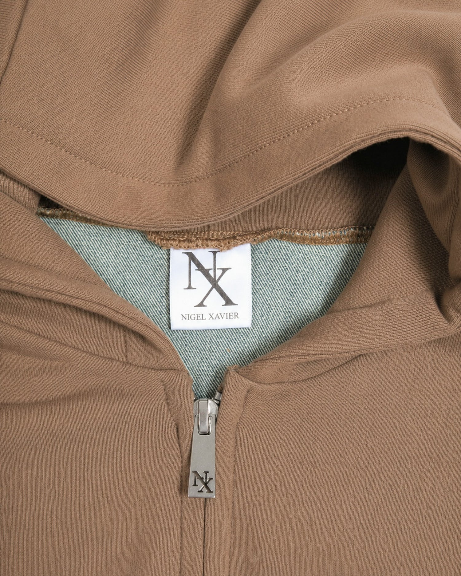 Tan Hybrid Hoodie