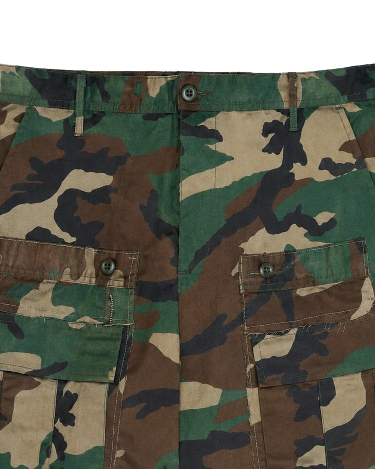 Woodland Rework Camo Cargo Pants
