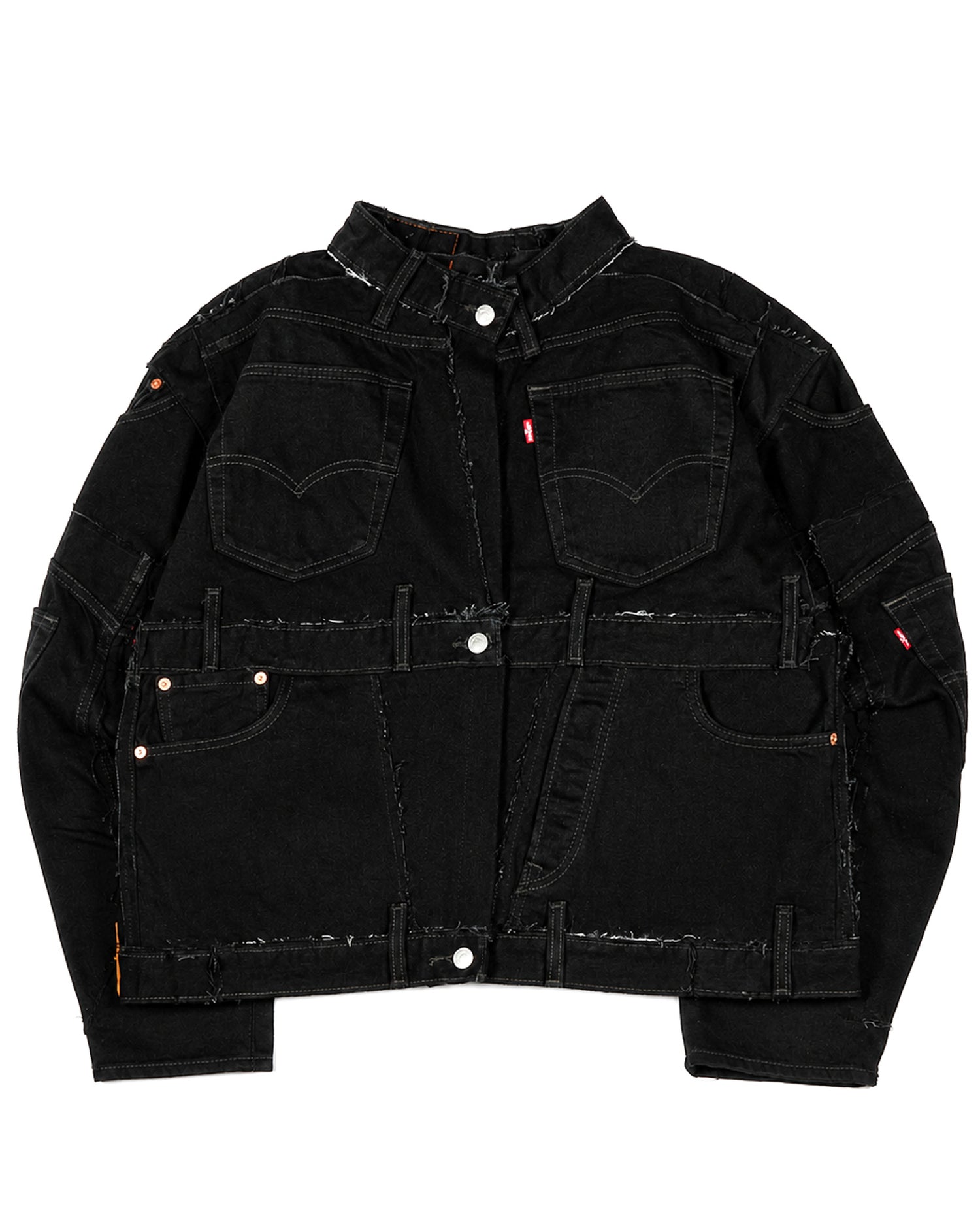 Black Rework Denim Jacket
