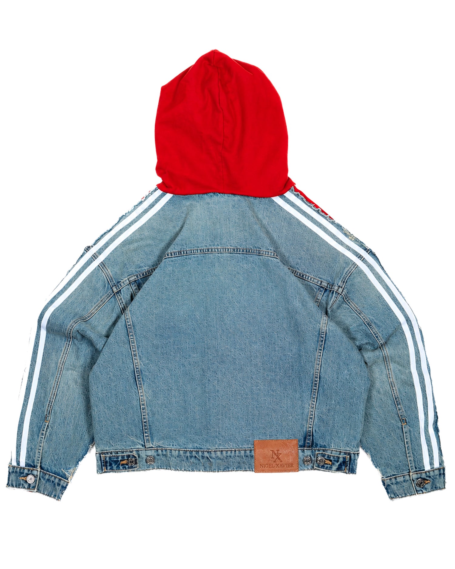 Red Hybrid Hoodie