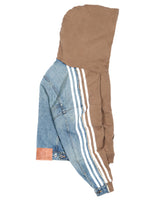 Tan Hybrid Hoodie