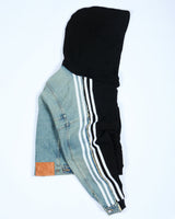 Black Hybrid Hoodie