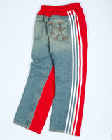 Red Hybrid Sweatpants