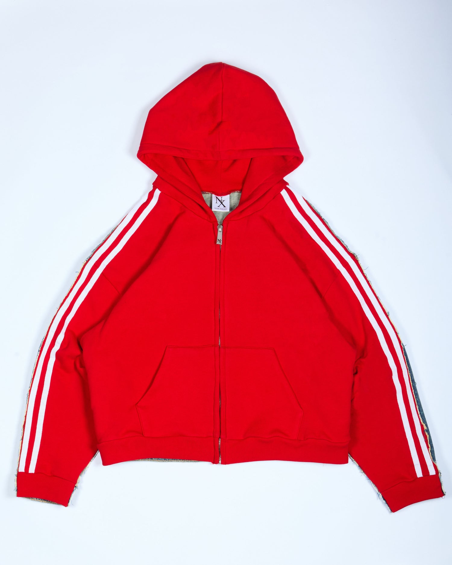 Red Hybrid Hoodie