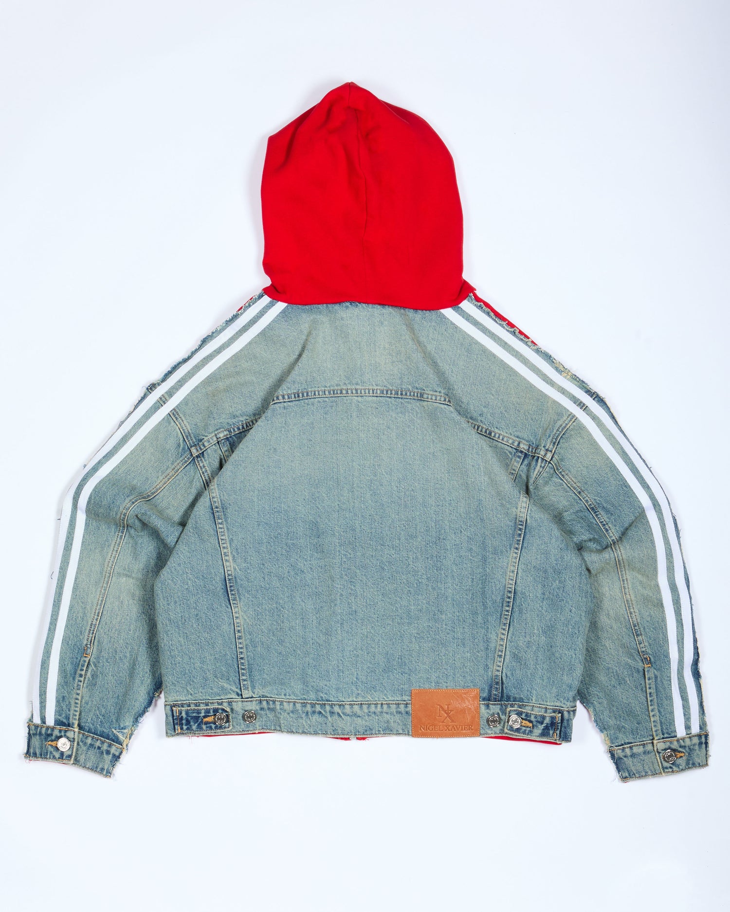 Red Hybrid Hoodie