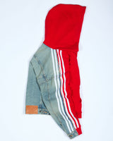 Red Hybrid Hoodie