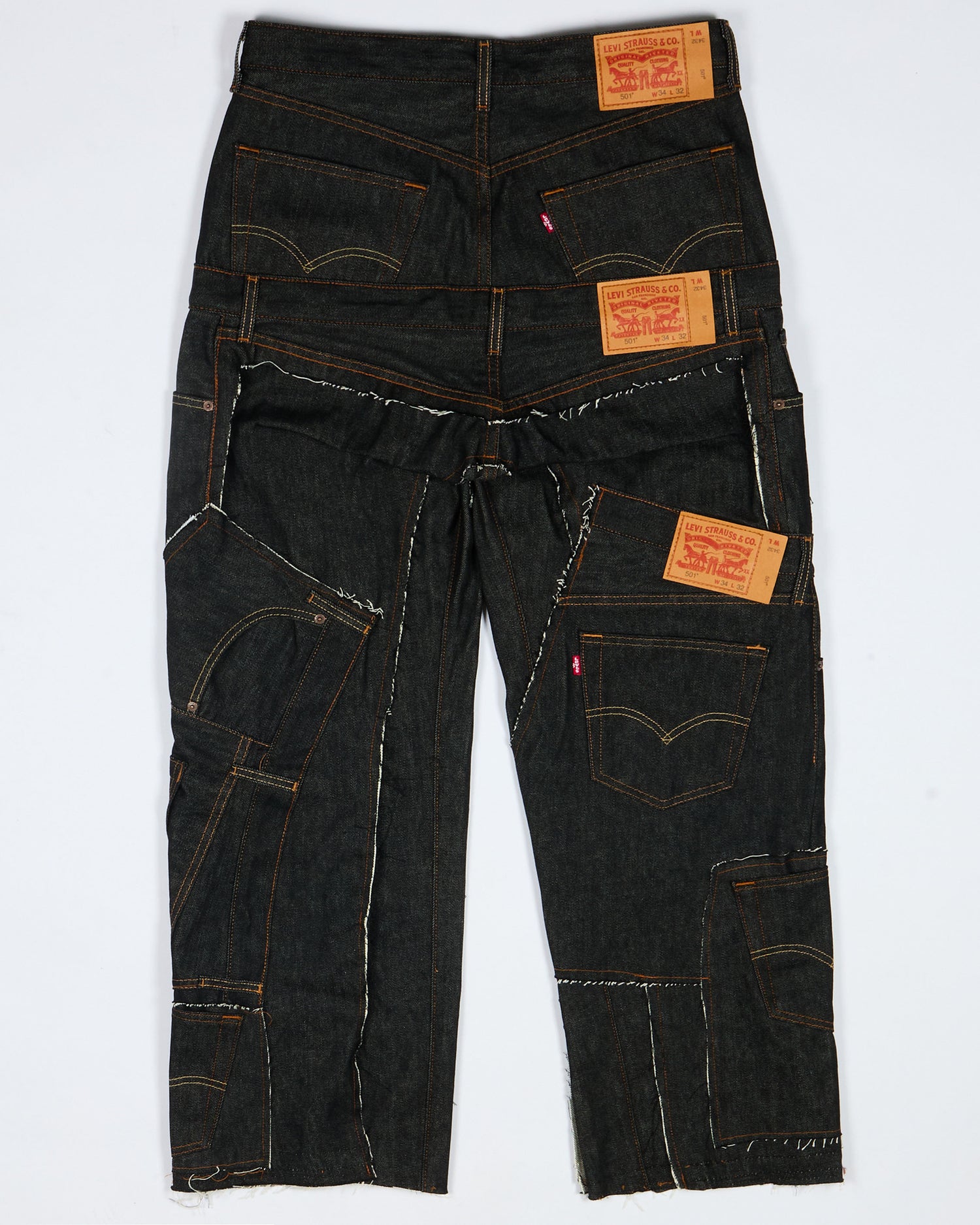 Raw Rework Denim Jeans