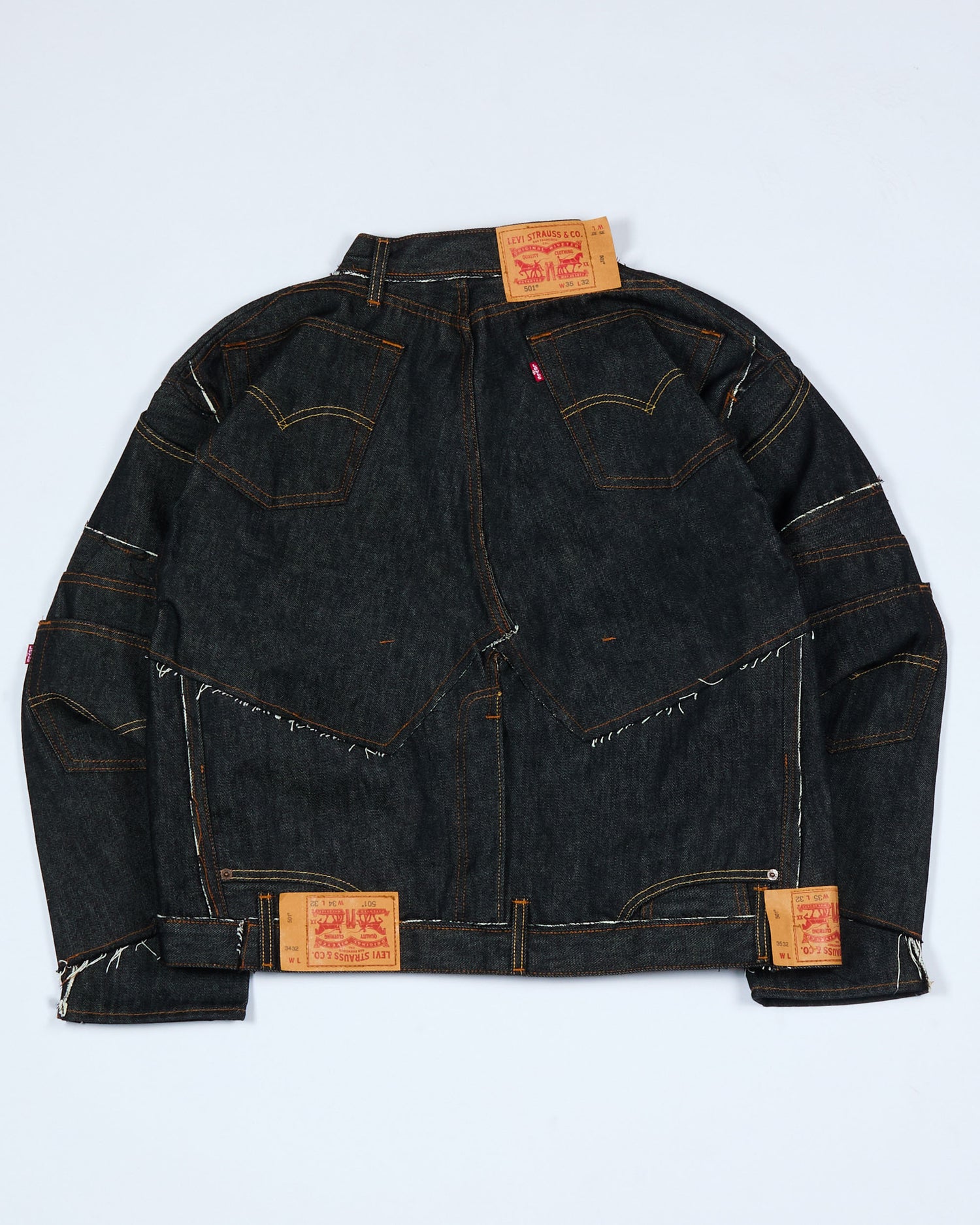 Raw Rework Denim Jacket