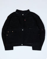 Black Rework Denim Jacket