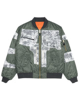Pelle Pelle Denim Bomber Jacket