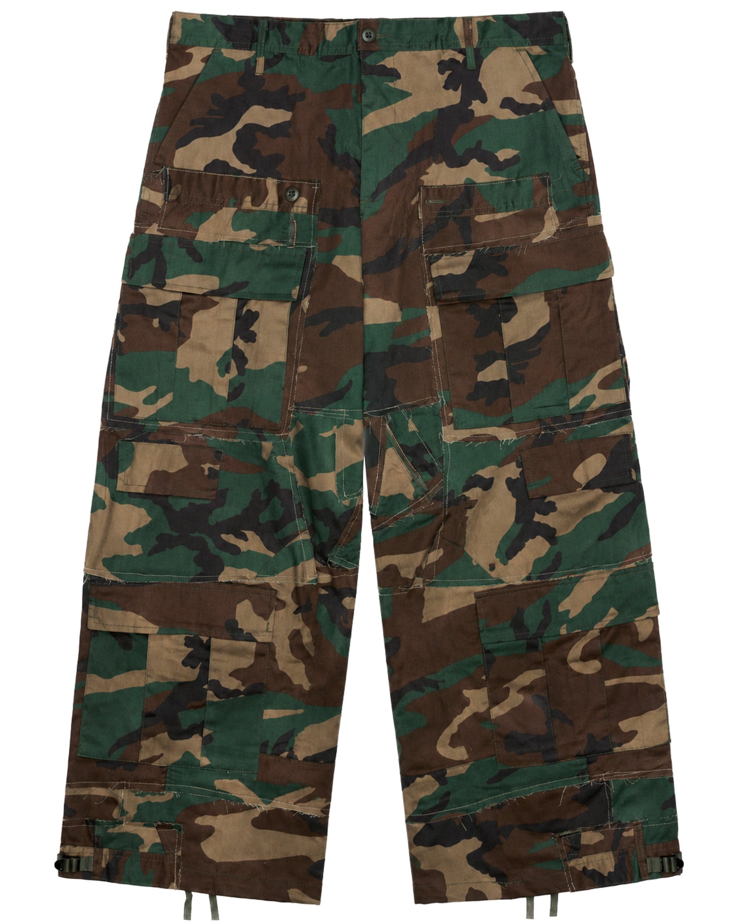 Woodland Rework Camo Cargo Pants