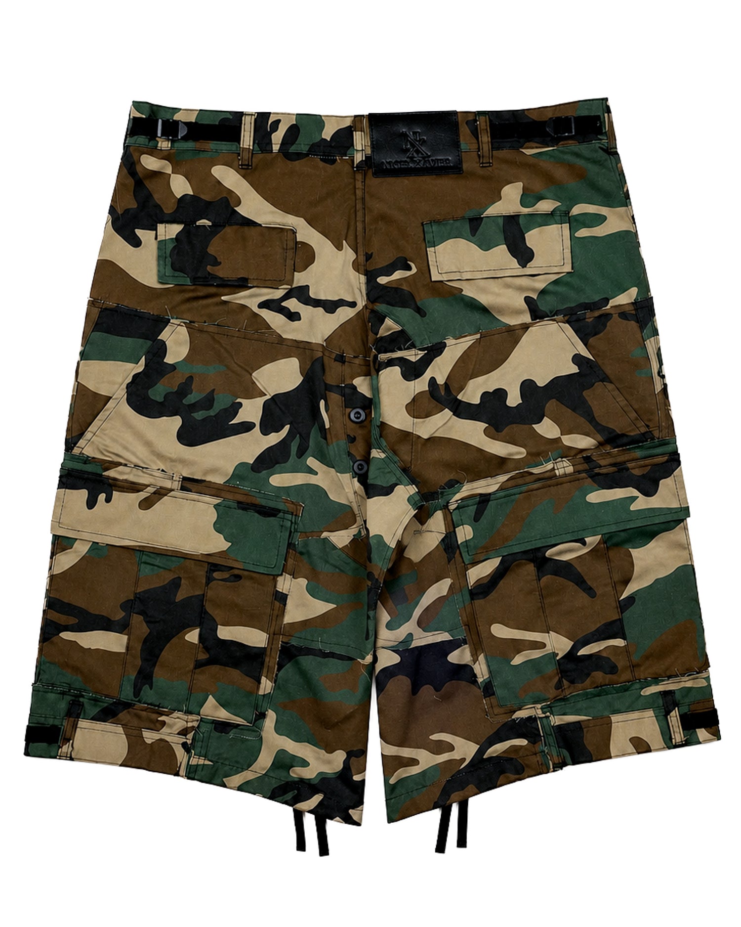 Woodland Rework Camo Cargo Shorts